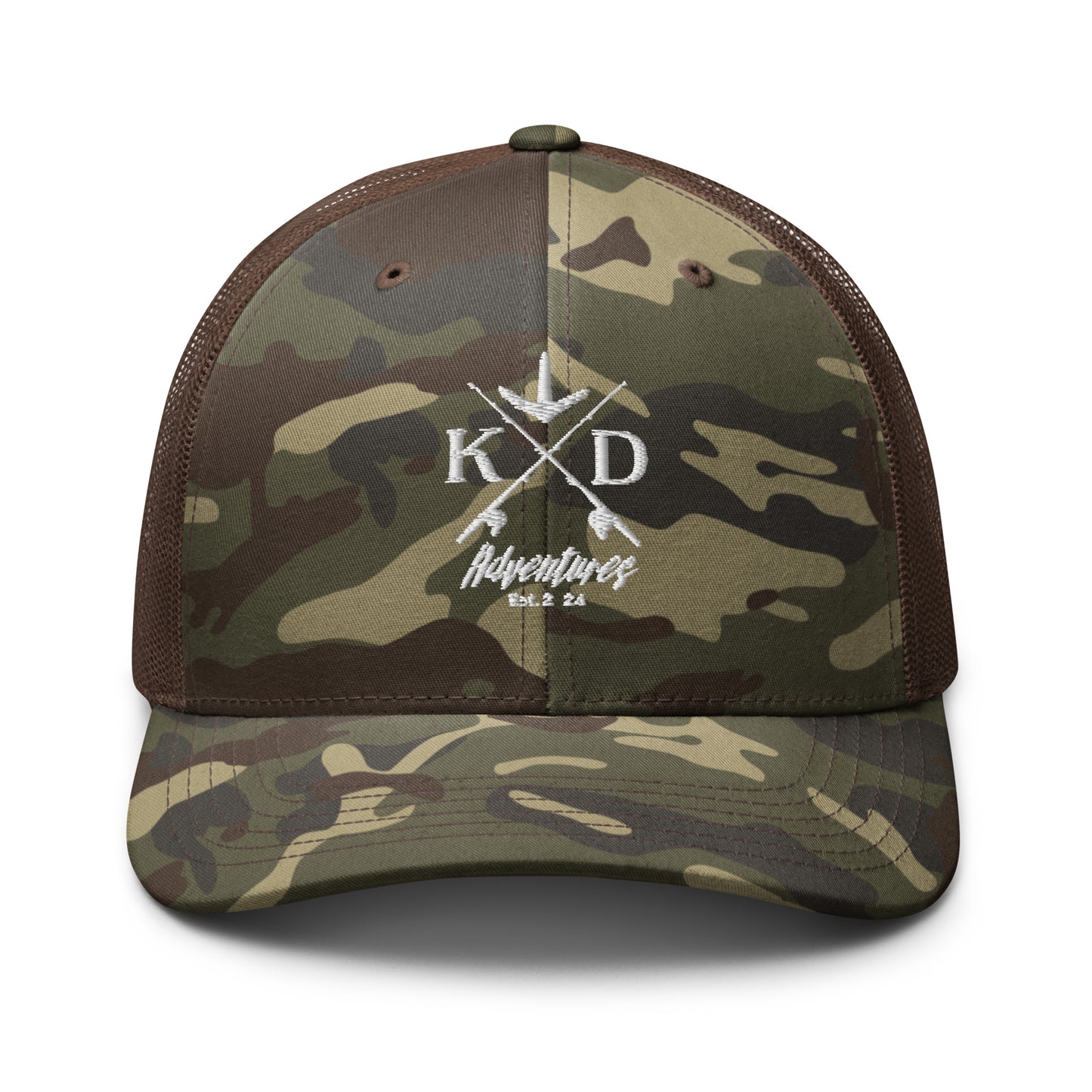 KWD Camouflage trucker hat