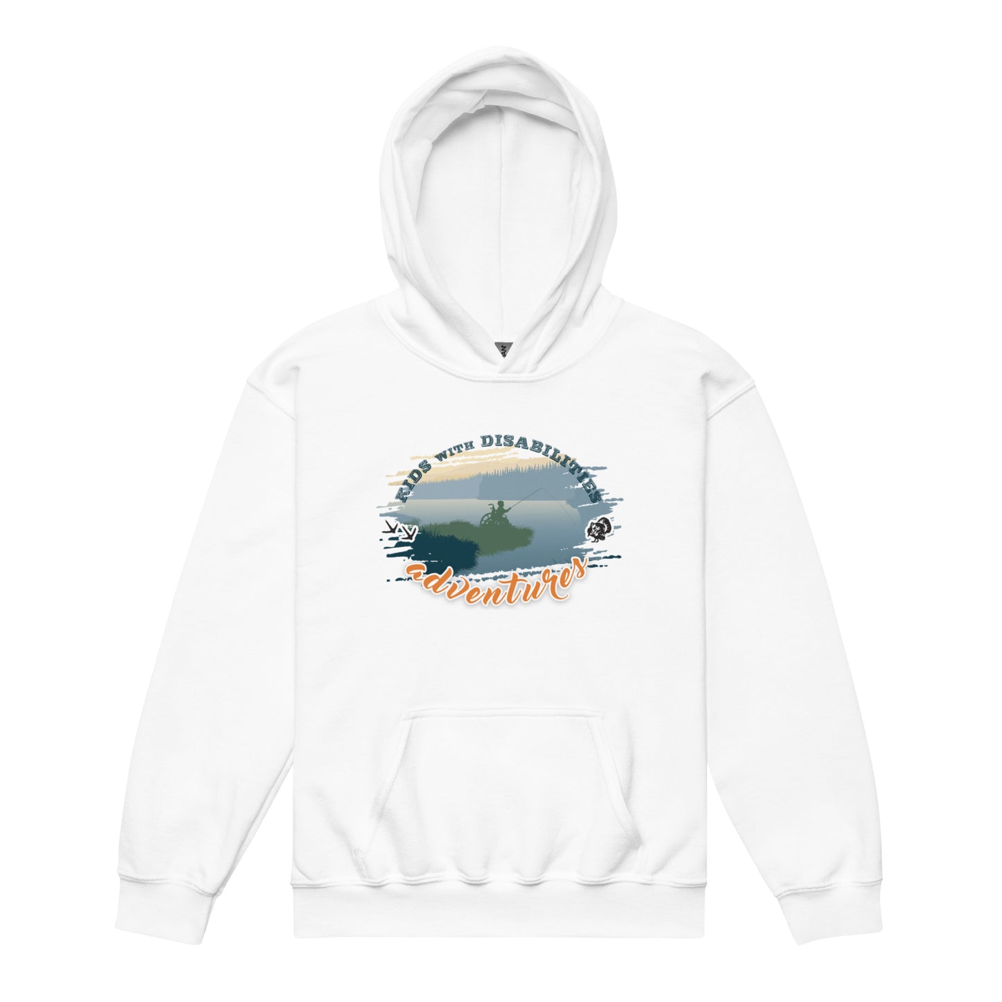 Youth Kids With Disabilities Adventures Hoodie